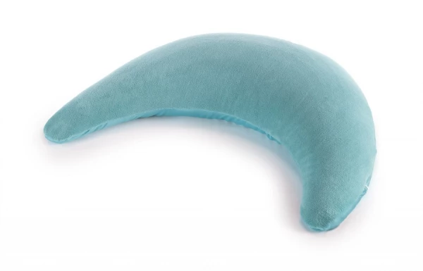 Nackenhörnchen Theraline Plüschmond eisblau