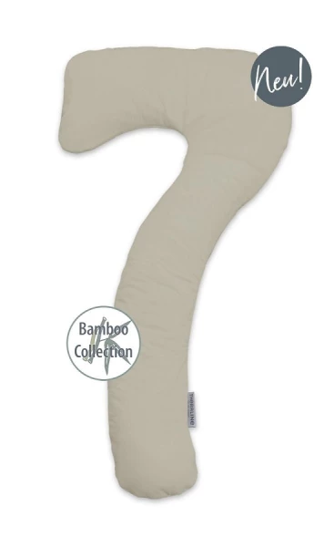 Theraline my7 Kissen Bamboo Lehmgrau