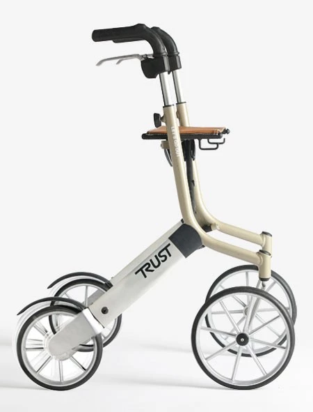 Trust Care Let's Go Out beige-silber Rollator