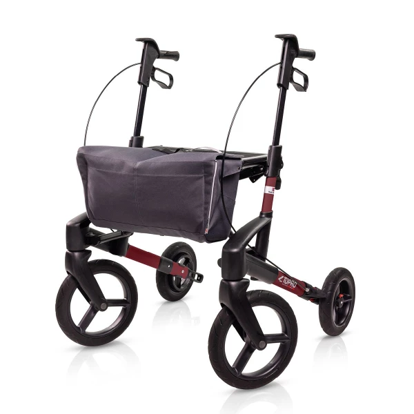 Olympos ATR M Bordeauxrot Black Series Outdoor Rollator