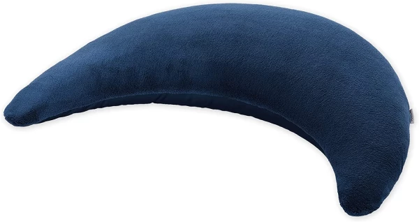 Nackenhörnchen Theraline Plüschmond in dunkelblau