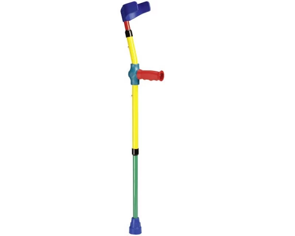 Ossenberg Kinder Unterarmgehstütze in buntem Design
