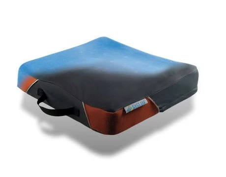 Sitzkissen Systam HR Foam mit und ohne Bezug im Verlauf