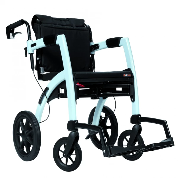 Rollz Motion Rollator und Rollstuhl island blue