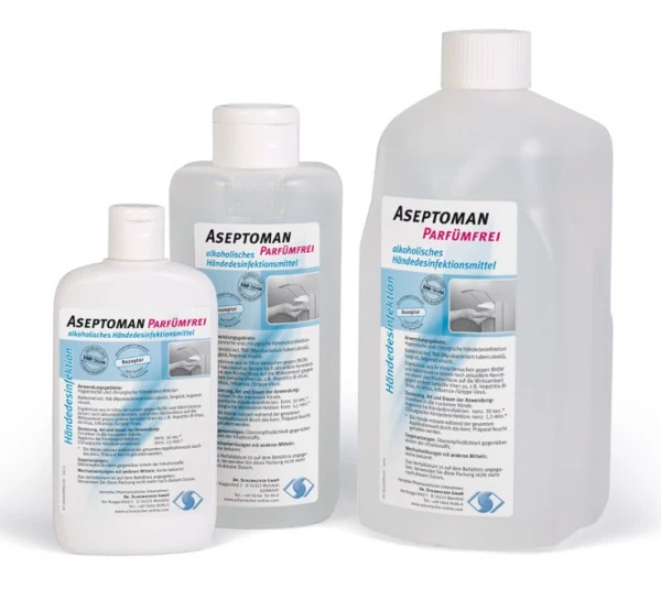 Aseptoman Handdesinfektion parfümfrei 1L Flasche
