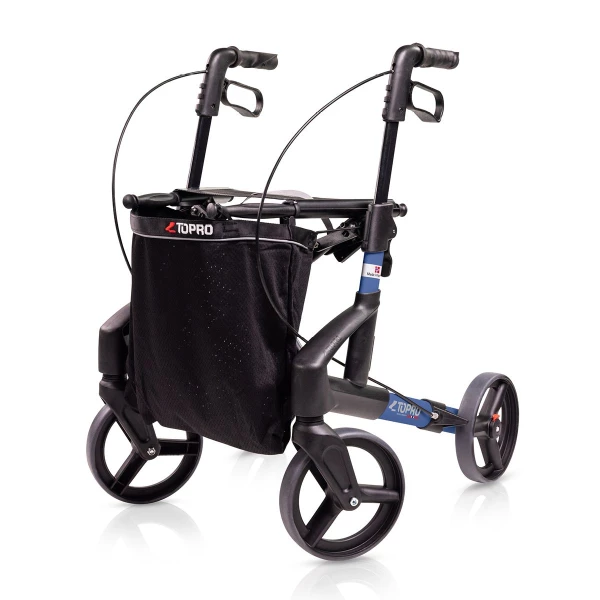 Topro Troja Rollator S Ozeanblau Black Series