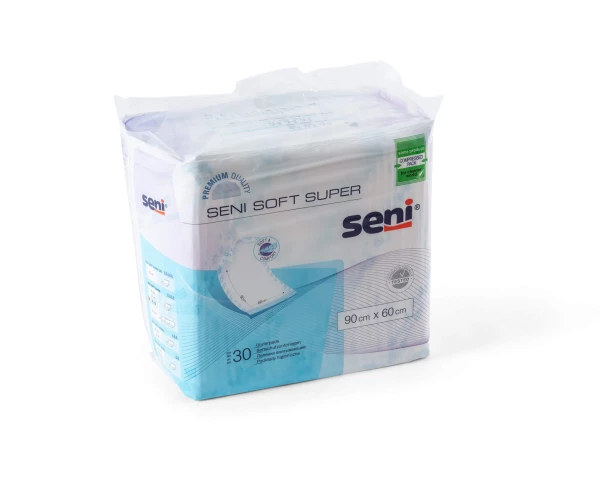 Krankenunterlagen Seni Soft Super 60x60 cm