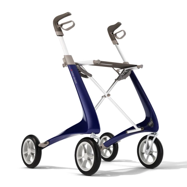 Carbon Ultralight Komfort Rollator königsblau