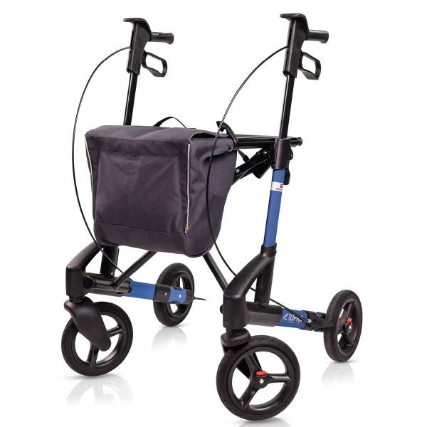 Topro Troja 5G M Rollator Ozeanblau Black Series